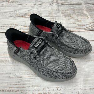 Skechers Go Walk gray slip-ins men’s size 11.